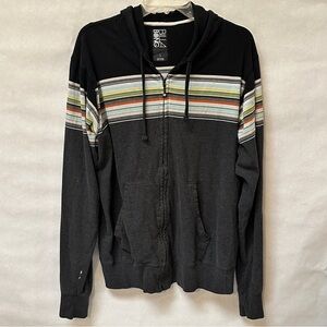Billabong Men's Black Striped Sweater